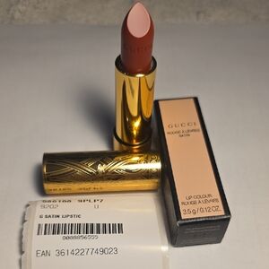 Gucci Satin Lipstick - Rich Brown and Gold